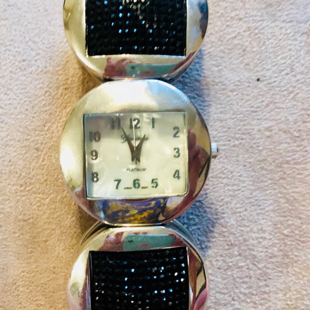 Black/Silver Women’s Watch- Stainless Steel